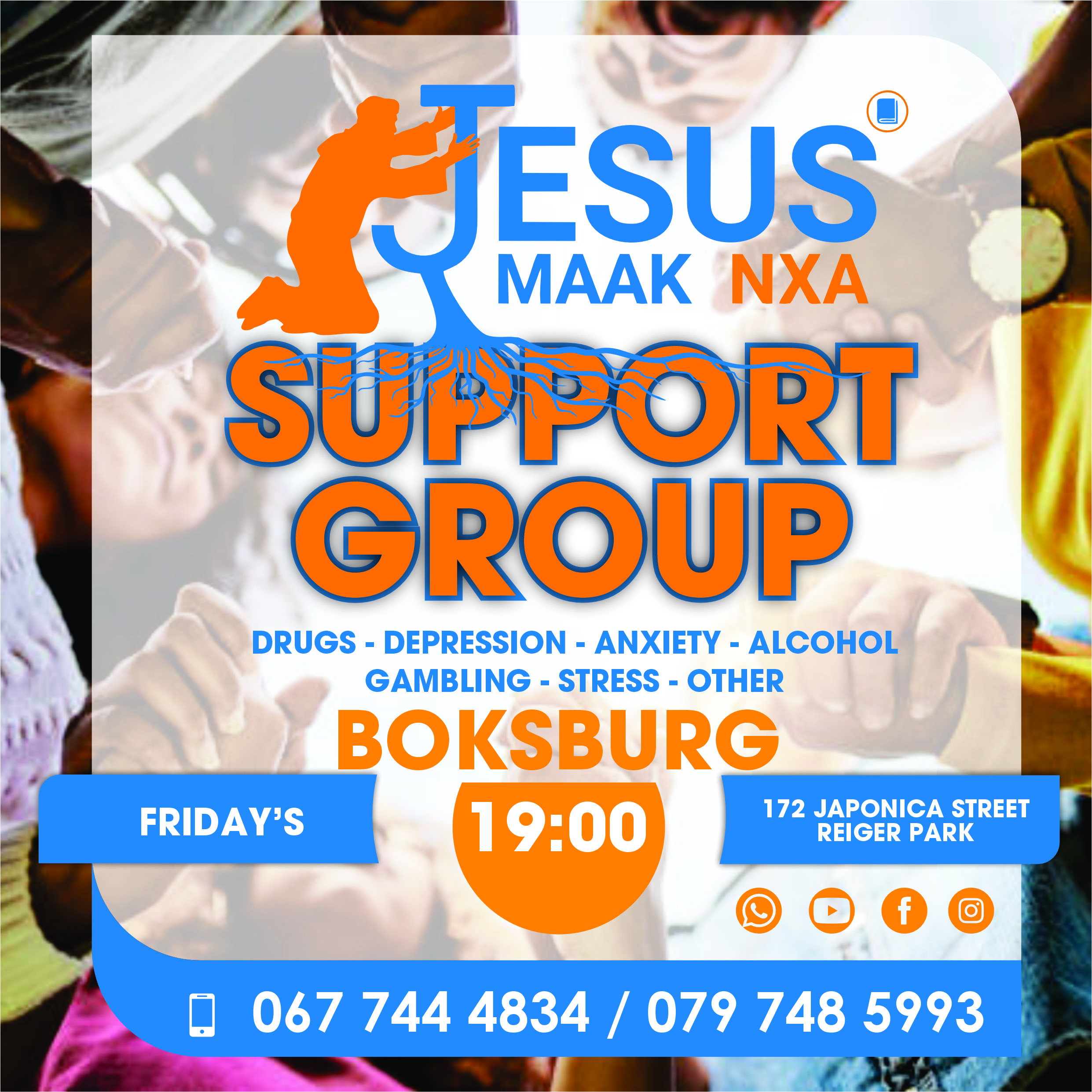 Jesus Maak Nxa Support Group BOKSBURG