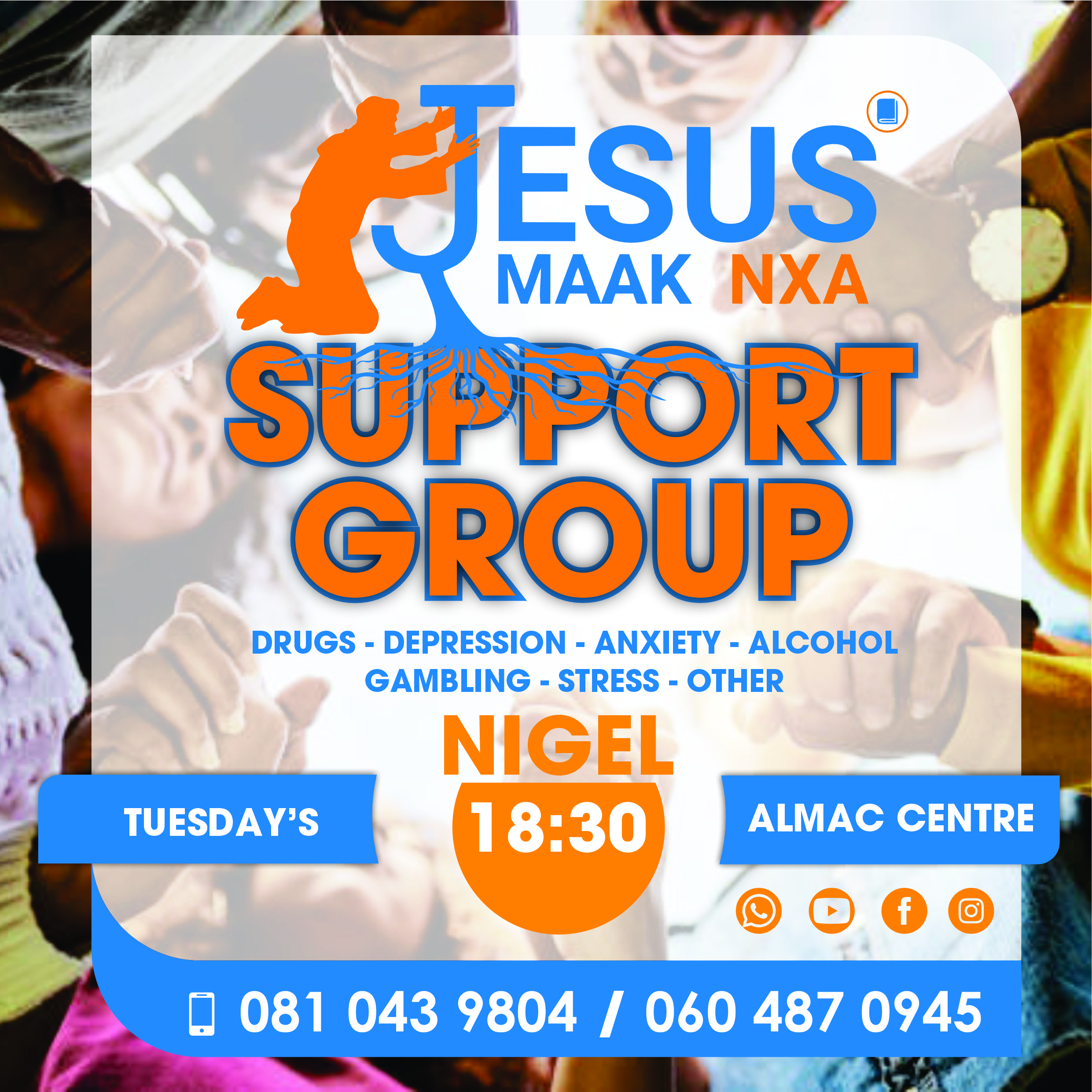 Jesus Maak Nxa Support Group NIGEL